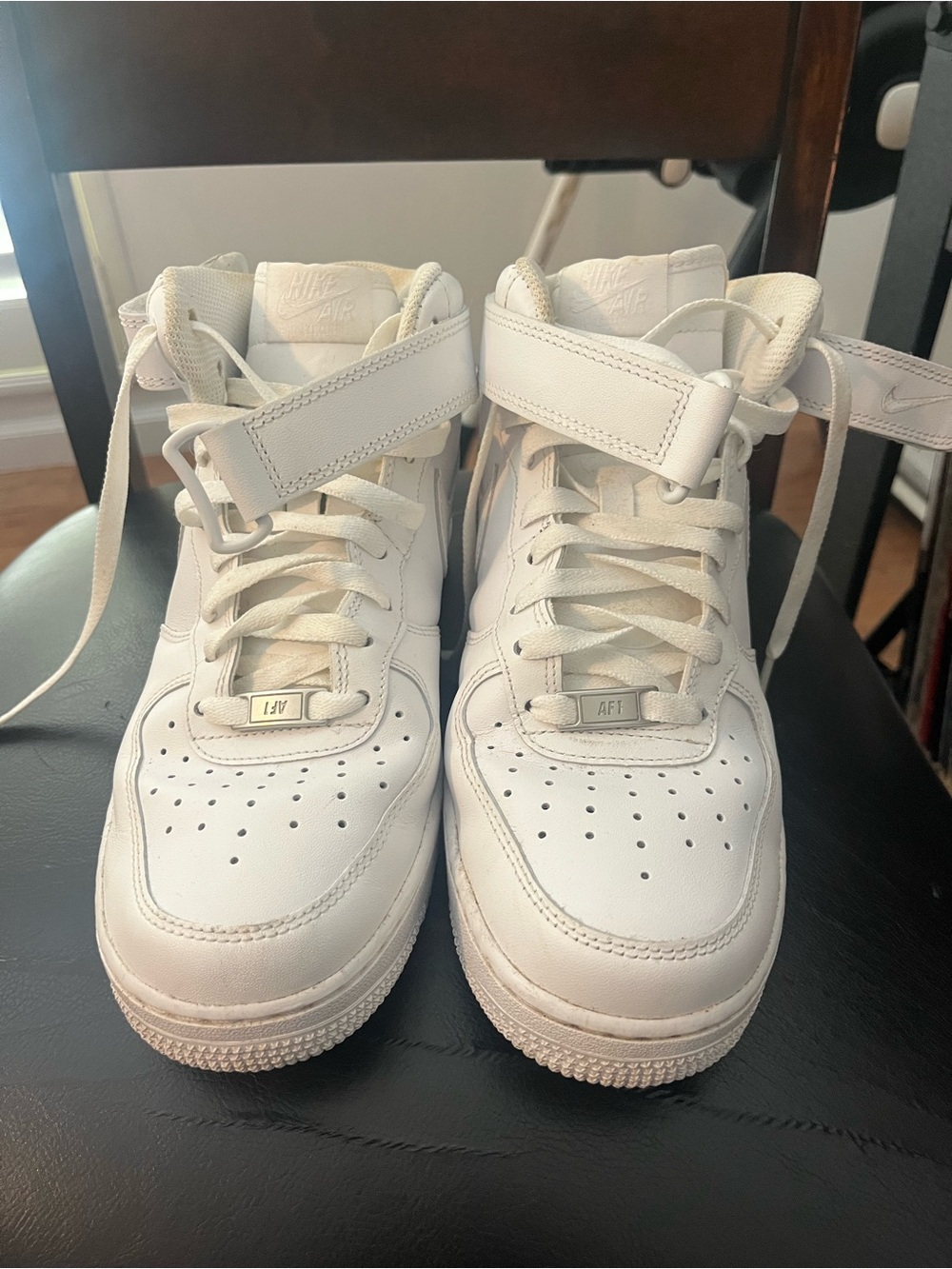 Nike Women's White Air Force 1 High Top Sneakers